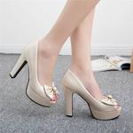 Handcrafted Leather Luxury Women's Shoes Elegance(E1355863163122)