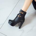 Handcrafted Luxury Leather Women's Shoes(E13558631633-21)