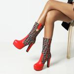 Handcrafted Genuine Leather Women's Shoes: Luxury & Elegance(E13558631633-27)