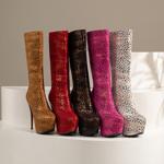 Elegant Handcrafted Leather Shoes for Luxury Women(E13558631633-71)