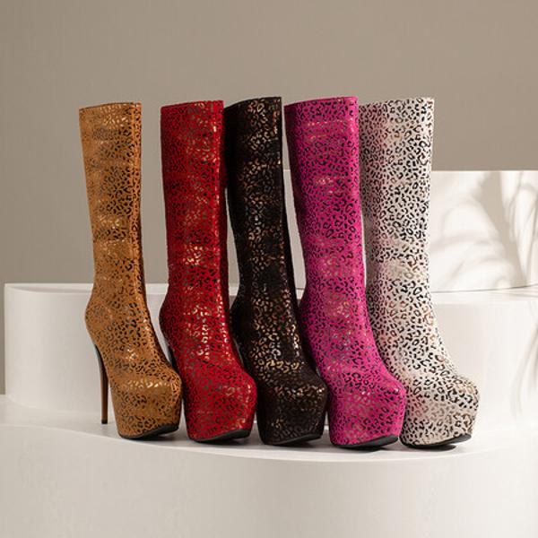 Elegant Handcrafted Leather Shoes for Luxury Women(E13558631633-71)