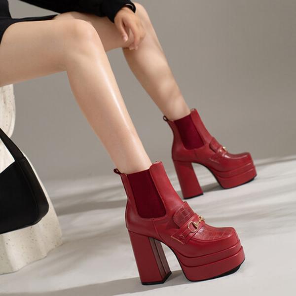 Handcrafted Luxury Leather Women's Shoes for Elegance(E13558631633-67)