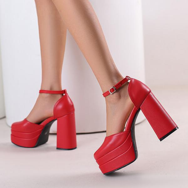 Elegant Handcrafted Leather Women’s Shoes, Luxurious Quality(E13558631633-84)