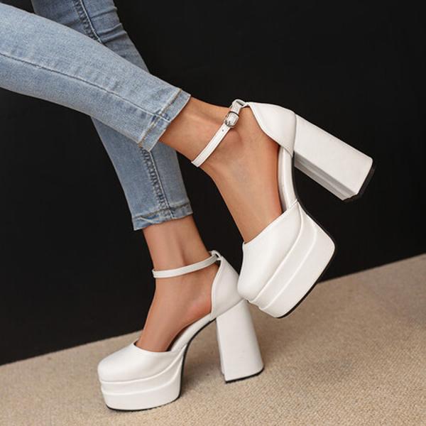 Elegant Handcrafted Leather Women’s Shoes, Luxurious Quality(E13558631633-84)