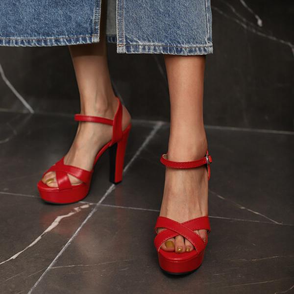 Handcrafted Leather Women's Shoes: Elegance in Every Stitch(E13558631633-81)