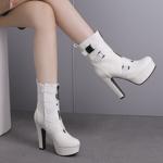 Exquisite Handmade Leather Women's Shoes: Elegance Meets Quality Craftsmanship(E135586316338-7)