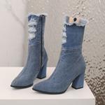 Elegant Handcrafted Leather Women's Shoes with Luxurious Quality(E1355863162068064)