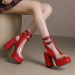 Luxury Handcrafted Leather Women's Shoes: Elegant Craftsmanship(E135586316338-17)