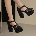 Luxurious Handcrafted Leather Women's Shoes: Elegance in Every Stitch(E135586316338-24)