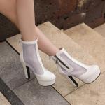 Elegant Handcrafted Leather Women's Shoes - Luxury Craftsmanship(E135586316338-33)