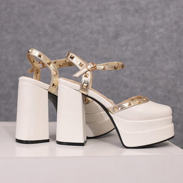 Handcrafted Luxurious Genuine Leather Women’s Shoes - Elegance in Every Stitch(E135586316338-20)