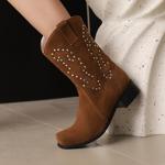 Elegant Handcrafted Genuine Leather Women's Shoes(E135586316338-36)