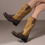 Elegant Handmade Leather Women's Shoes of Luxury Craftsmanship(E135586316338-38)