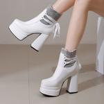 Handcrafted Leather Women’s Shoes – Luxurious Elegance Awaits(E135586316338-35)