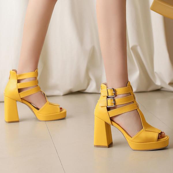 Elegant Handcrafted Leather Women's Shoes of Luxe Quality(E135586316338-61)