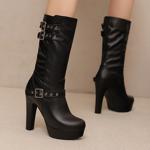 Handcrafted Luxury Leather Women's Shoes, Exquisite Quality(E13558631630-13)