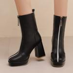 Handcrafted Genuine Leather Women's Shoes: Luxurious Elegance Redefined(E13558631630-21)