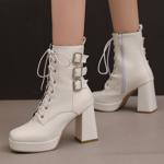 Handcrafted Luxury Leather Women’s Shoes: Elegance in Every Stitch(E13558631630-20)