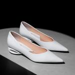 Handcrafted Leather Elegance: Luxurious Women's Shoes(E1881402785371)