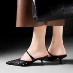 Handcrafted Luxury Leather Women's Shoes - Elegance in Every Stitch(E1881402781205668)