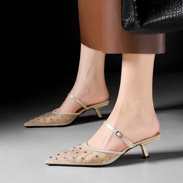 Handcrafted Luxury Leather Women's Shoes - Elegance in Every Stitch(E1881402781205668)