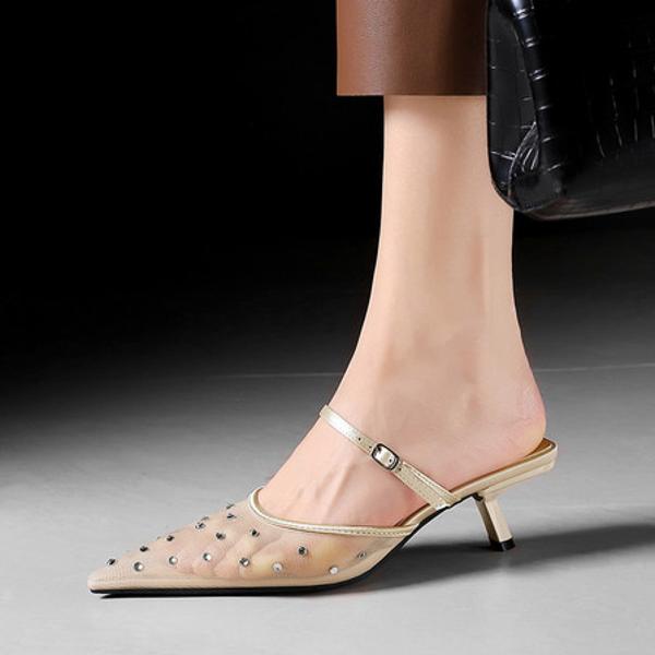 Handcrafted Luxury Leather Women's Shoes - Elegance in Every Stitch(E1881402781205668)