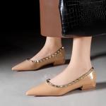 Exquisite Handcrafted Leather Women's Shoes: A Touch of Luxury and Elegance(E18814027885011)