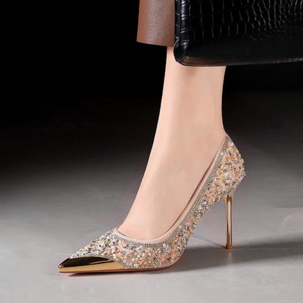 Exquisite Handcrafted Leather Women’s Shoes: Luxury with Elegance(E1881402782311-37)