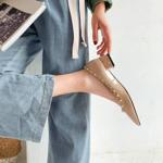 Handcrafted Leather Women’s Shoes: Elegant Luxury Quality(E36ma8836)