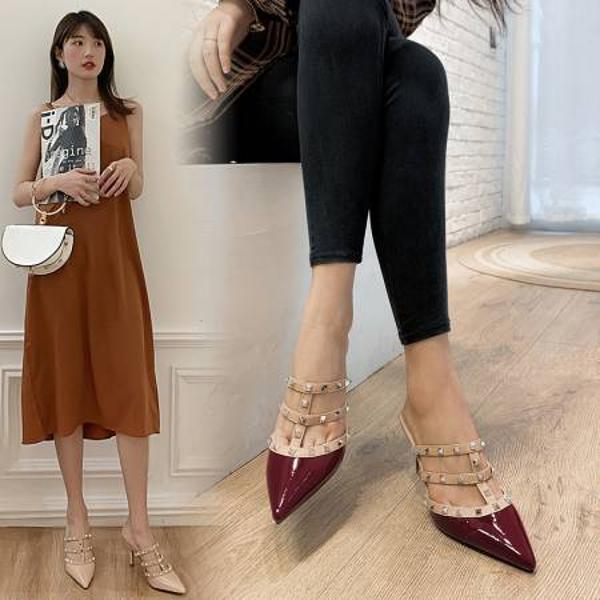 Elegant Handcrafted Leather Women's Shoes of Luxury(E36maM313)