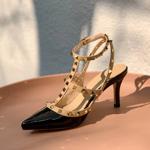 Handcrafted Luxurious Leather Women’s Shoes with Elegance(E36maM718)