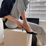 Handcrafted Luxurious Leather Women’s Shoes - Elegance in Every Stitch(E36maZ0388)