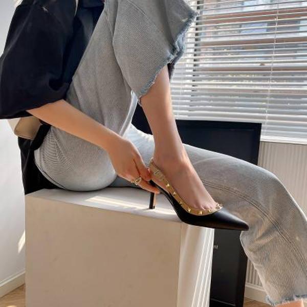 Handcrafted Luxurious Leather Women’s Shoes - Elegance in Every Stitch(E36maZ0388)