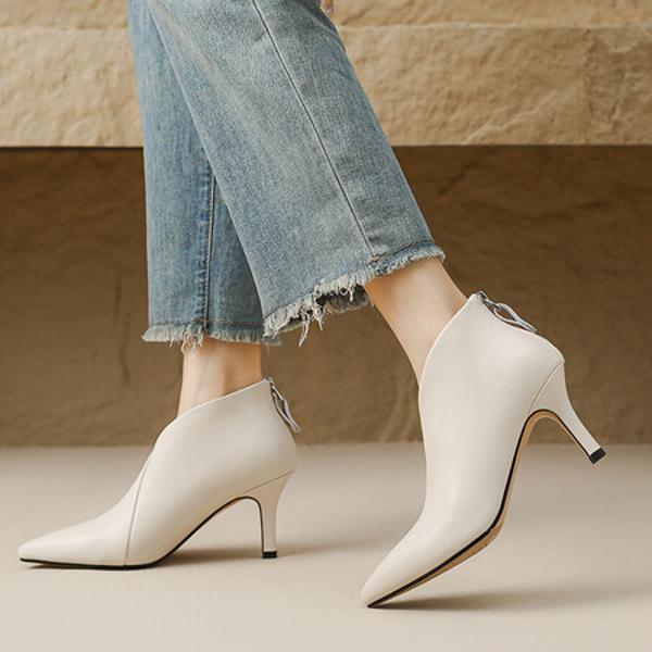 Exquisite Handcrafted Leather Women's Shoes: A Touch of Luxury and Elegance(E36maM185)