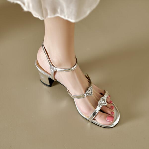 Elegant Handcrafted Leather Women's Shoes of Luxury(E36maM326)