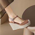 Exquisite Handmade Leather Women's Shoes: Elegant Luxury(E36maJ8827)