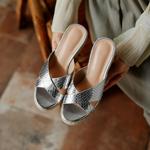 Elegant Handcrafted Genuine Leather Women's Shoes with Luxury Quality(E36maM7719)