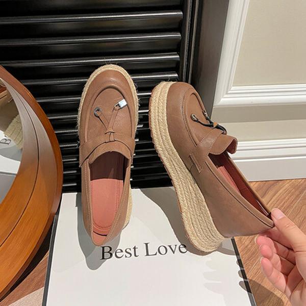 Handcrafted Luxury Leather Women's Shoes(E36ma6611)