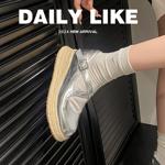 Elegantly Crafted Handmade Leather Woman's Shoes for Luxurious Style(E36maM6613)