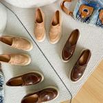 Handcrafted Luxurious Leather Women's Shoes with Exquisite Quality(E36maZ6617)