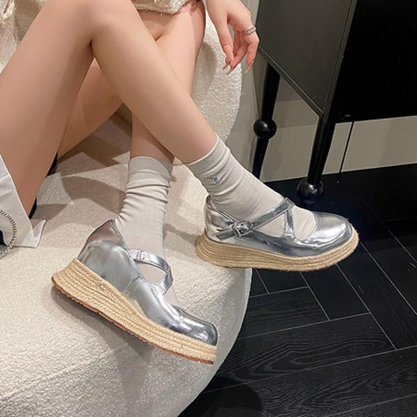 Handcrafted Luxury Leather Shoes for Elegant Women(E36maZ6613)