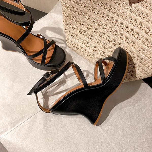 Handcrafted Luxury Leather Women's Shoes with Exquisite Craftsmanship(E36ma7723)