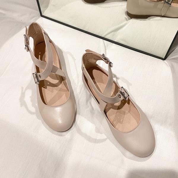 Handcrafted Luxury Real Leather Women's Shoes, Exquisite Craftsmanship(E36ma3302)