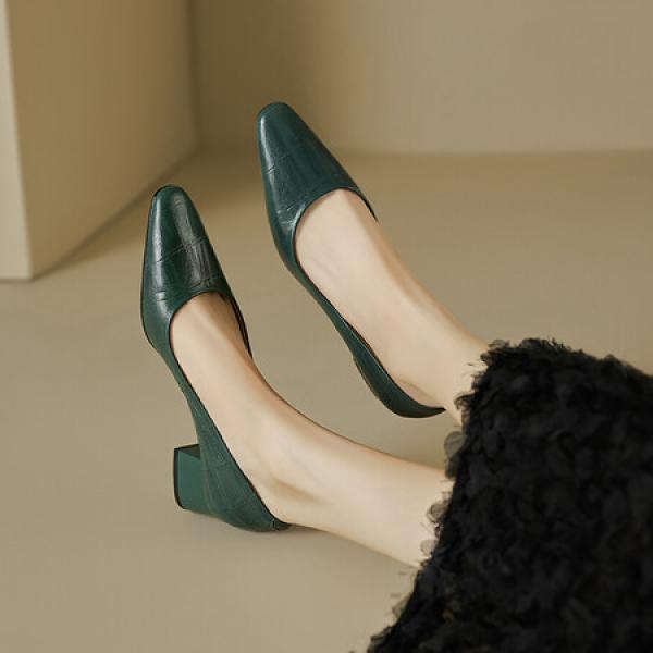 Elegant Handcrafted Genuine Leather Women’s Shoes(E5or7A669)