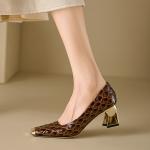 Handcrafted Leather Women's Shoes: Luxury and Elegance(E5or7A688)