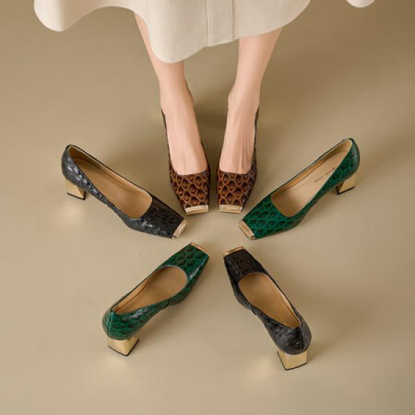 Handcrafted Leather Women's Shoes: Luxury and Elegance(E5or7A688)