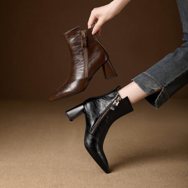 Luxurious Handcrafted Leather Women's Shoes of Exquisite Quality(E5or7A5863)