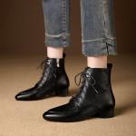 Handcrafted Luxury Leather Women's Shoes(E5or7A5862)