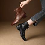 Handcrafted Luxury Leather Women's Shoes(E5or7A5862)