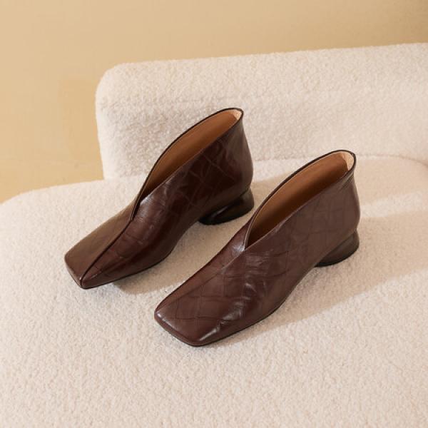 Handmade Luxury Leather Women’s Shoes: Elegance Redefined(E5or75870)